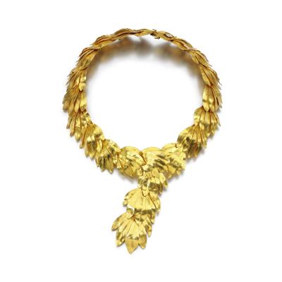Zolotas Gold Necklace at Sotheby's 'The Midas Touch'