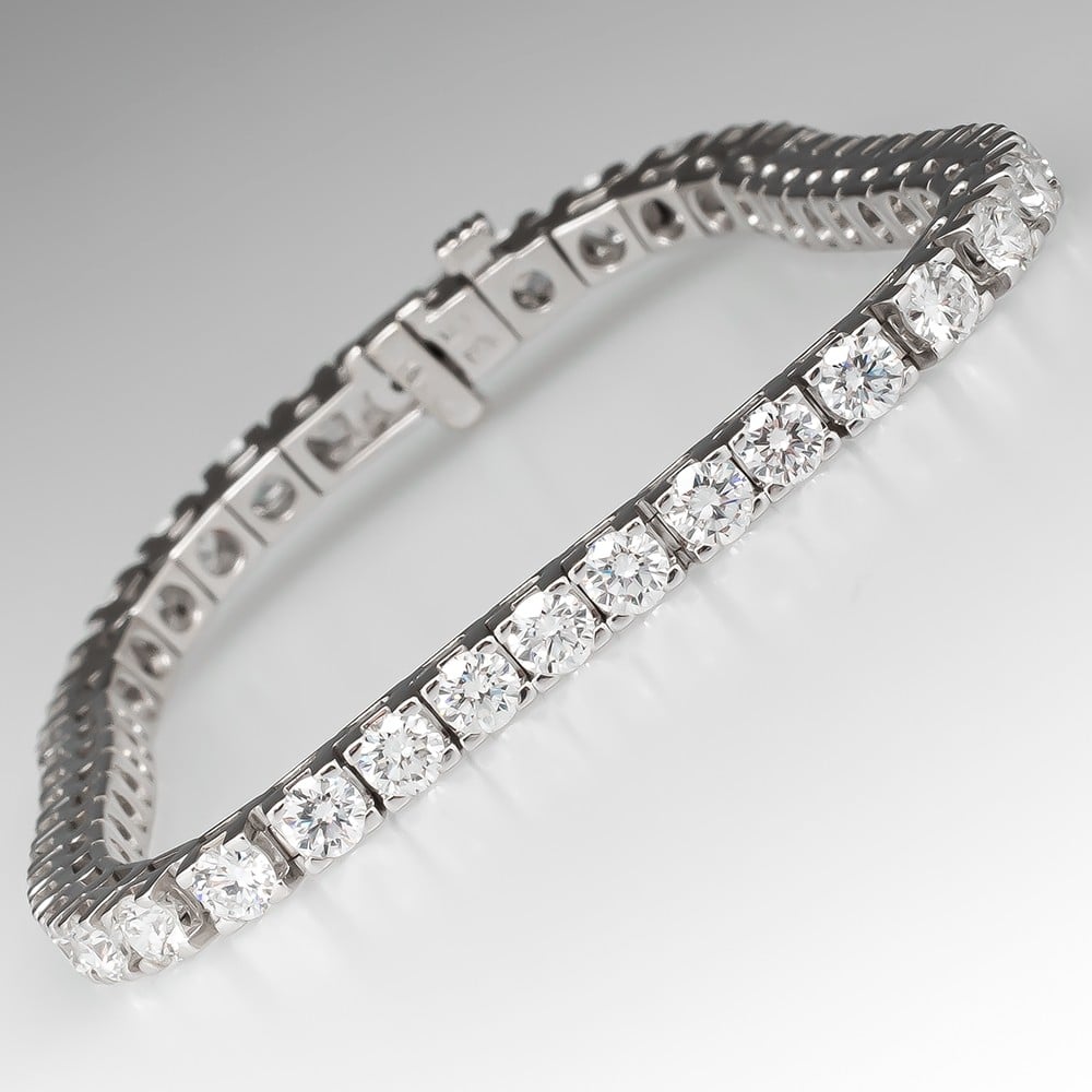 3.4 ct diamond tennis bracelet - Rocks and Clocks