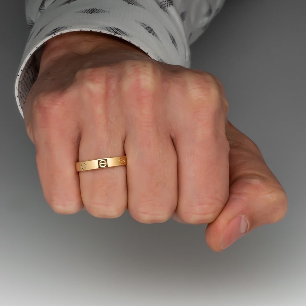 18K White Gold Pre-Loved Cartier Ring | John Thomas Jewelers