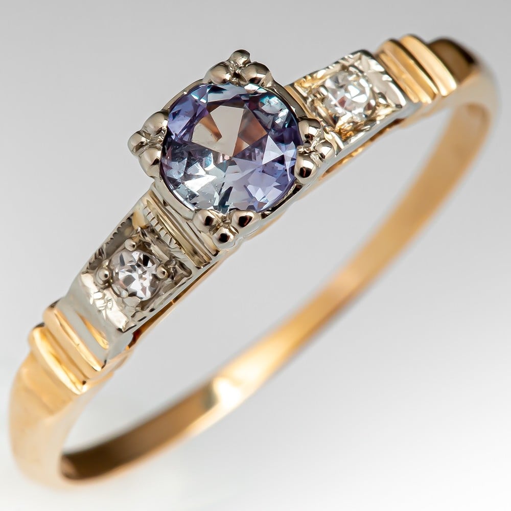 Shop Natural Alexandrite Engagement Rings | GemsNY