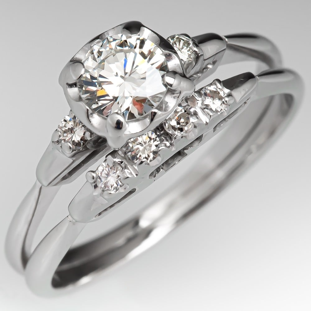 18K White Gold Multi Row Diamond Statement Ring | Shop 18k White Gold Lusso  Rings | Gabriel & Co