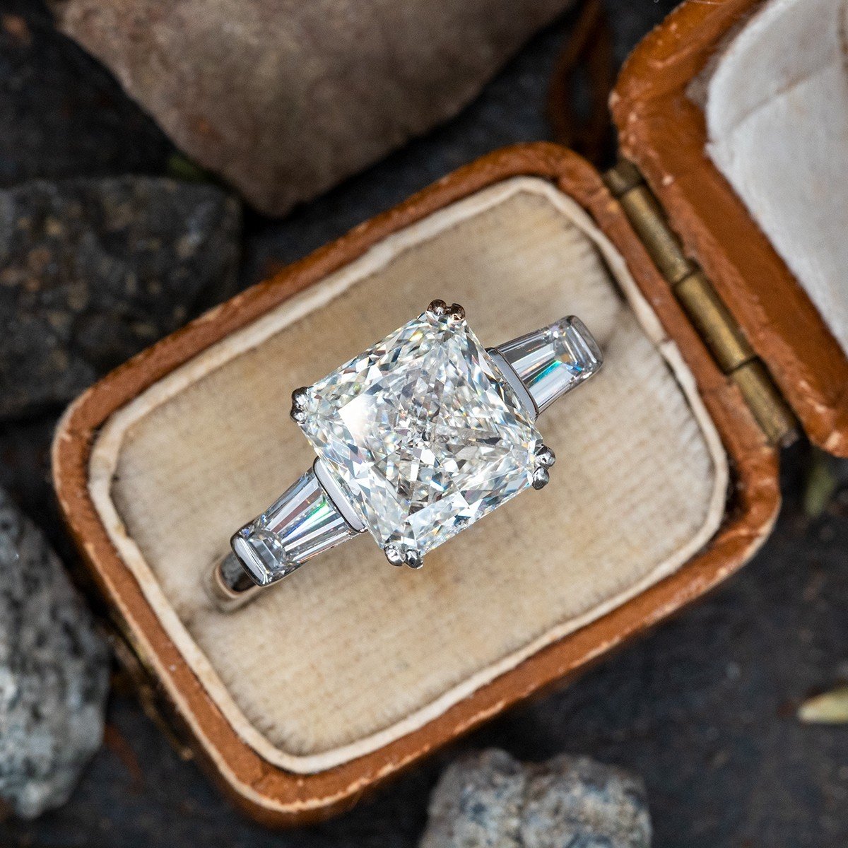 3 Carat Diamond Engagement Ring 3.11ct H/VVS1 GIA