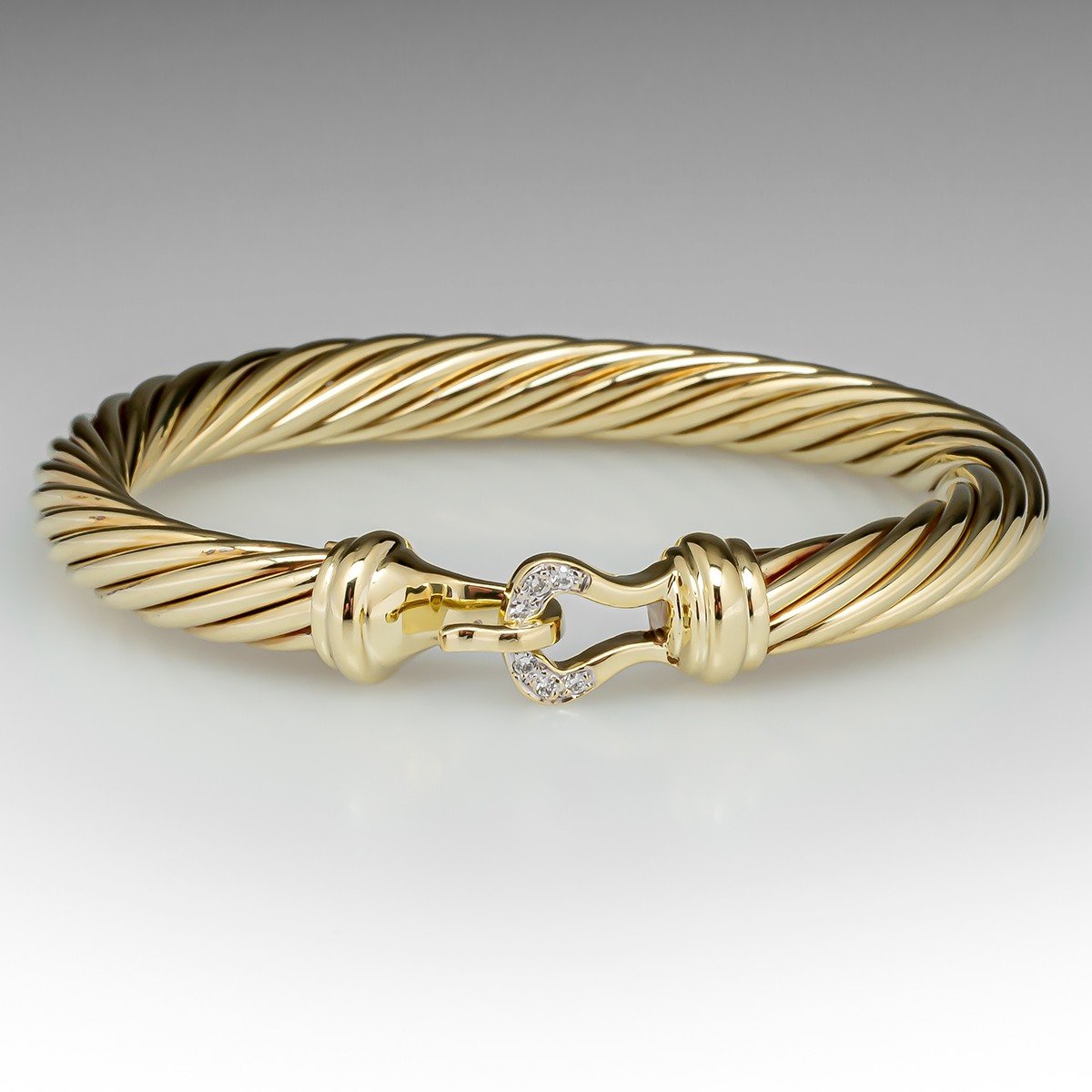 David Yurman | Chatelaine® Kids Bracelet in 18K Yellow Gold with Citrine,  4mm | Kids bracelets, Bracelets, Gold