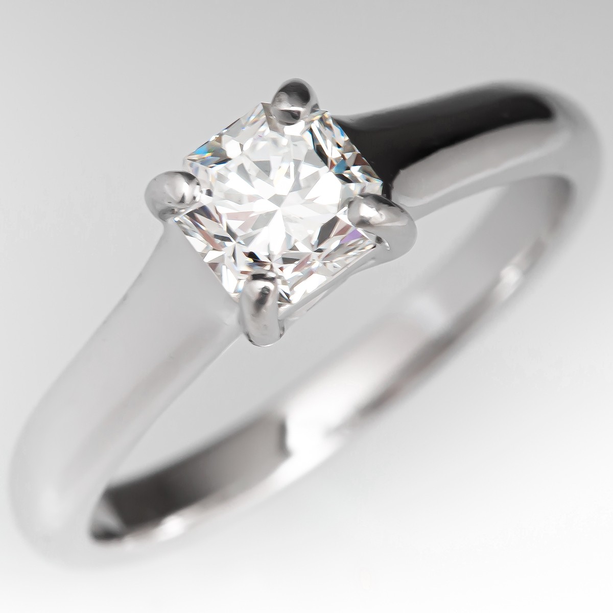 Tiffany & Co. 4.5 Carat Platinum Round Brilliant Cut Diamond Engagement Ring  - Antinori Di Sanpietro