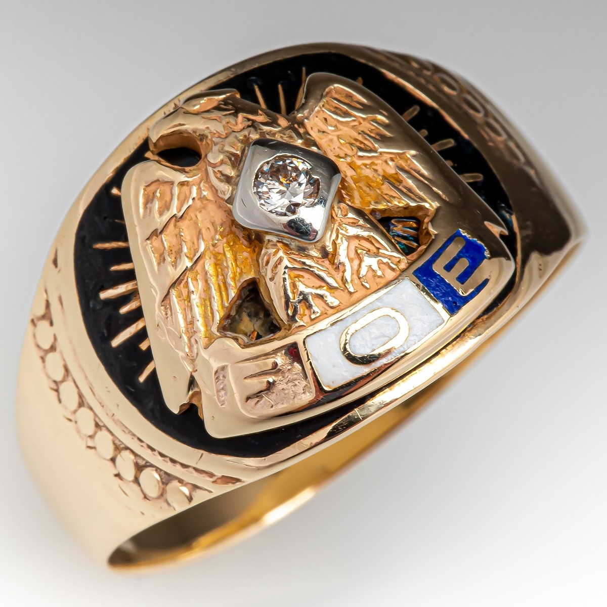 Thorondor Eagle Ring | Loni Design Group Rings $569.25 | 10k Gold, 14k Gold  , 18k gold , .925 Sterling Silver & Platinum