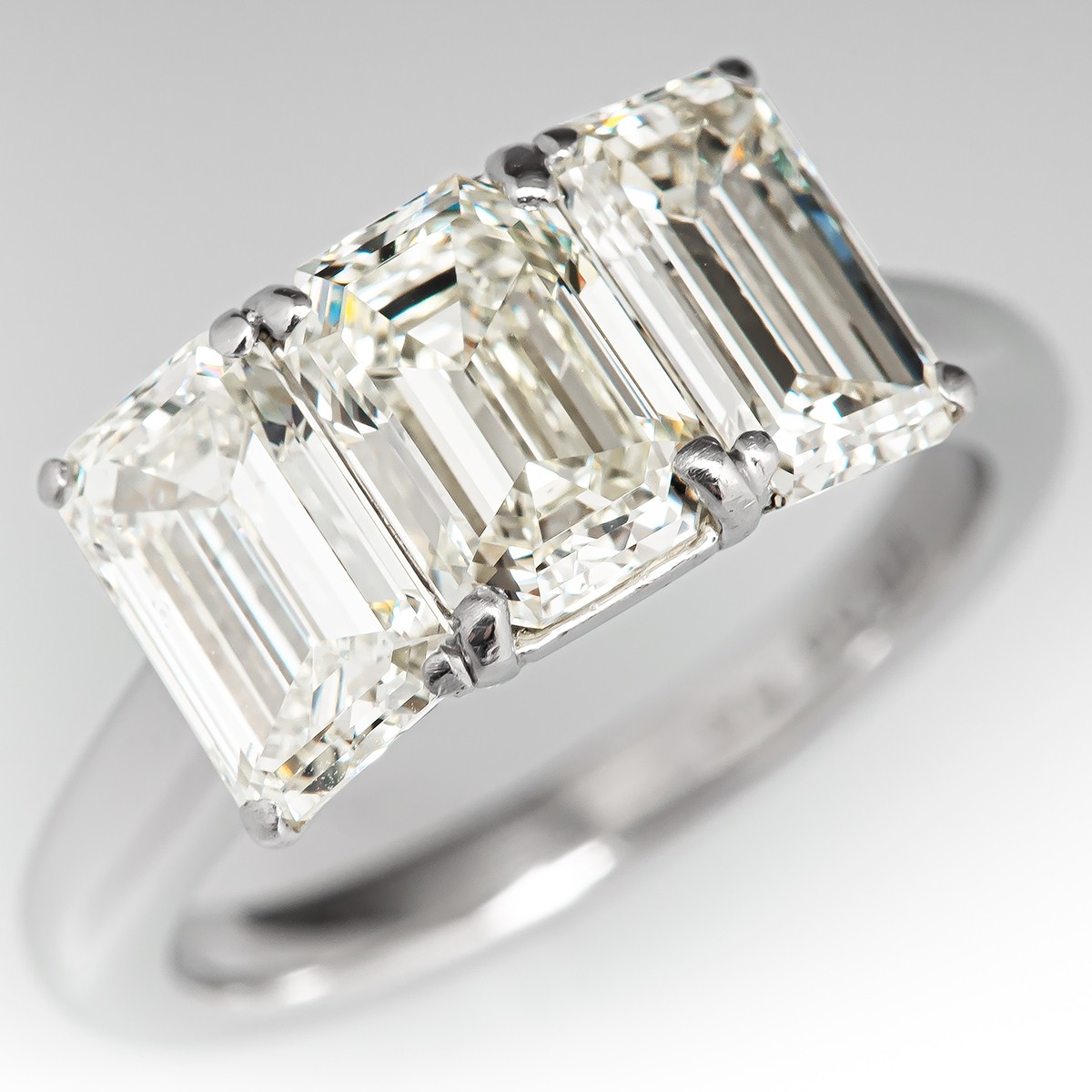 1.50ct G VS2 Emerald Cut Diamond Ava Ring - Phillip Stoner The Jeweller