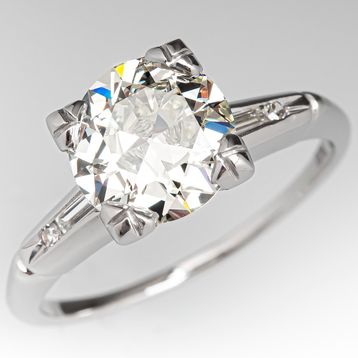 Glimmer's Impex Platinum Ring, Size: 15mm at Rs 20000/piece in New Delhi |  ID: 9534038691