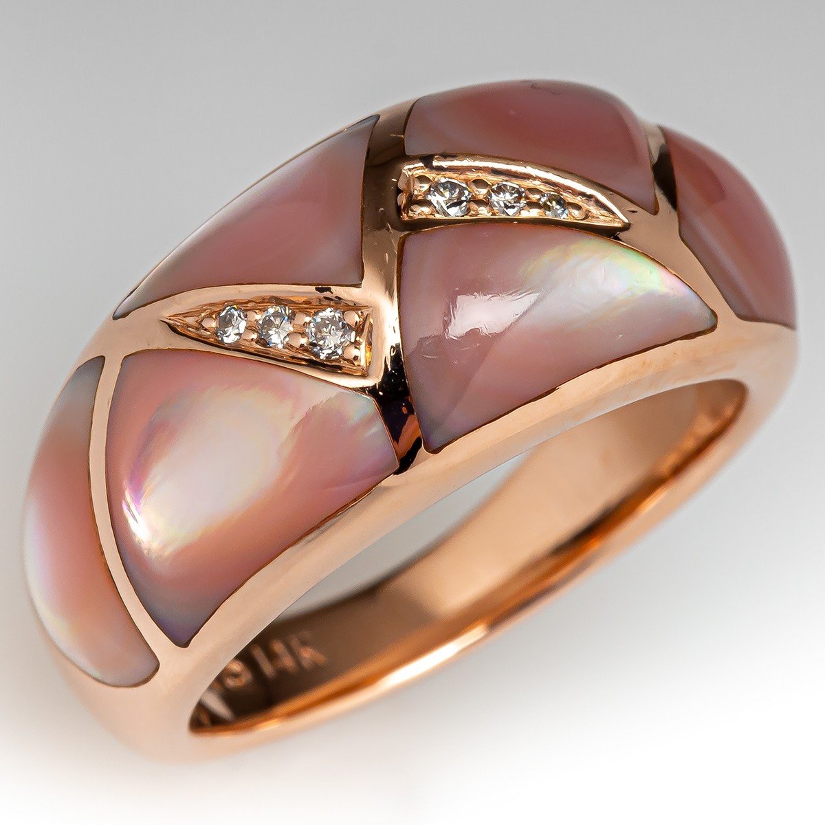 Rose Flower Diamond Cocktail Ring 18k White Gold – RocDiamonds