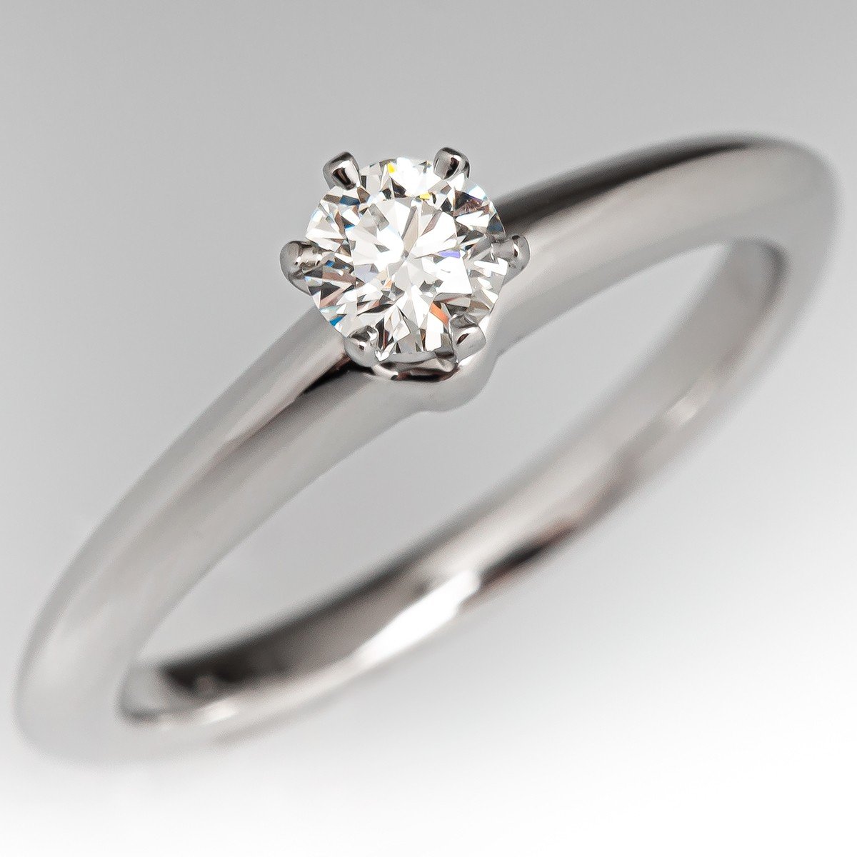 Solitaire Dainty Moissanite Diamond Ring, Mini Stone Ring - Shraddha Shree  Gems