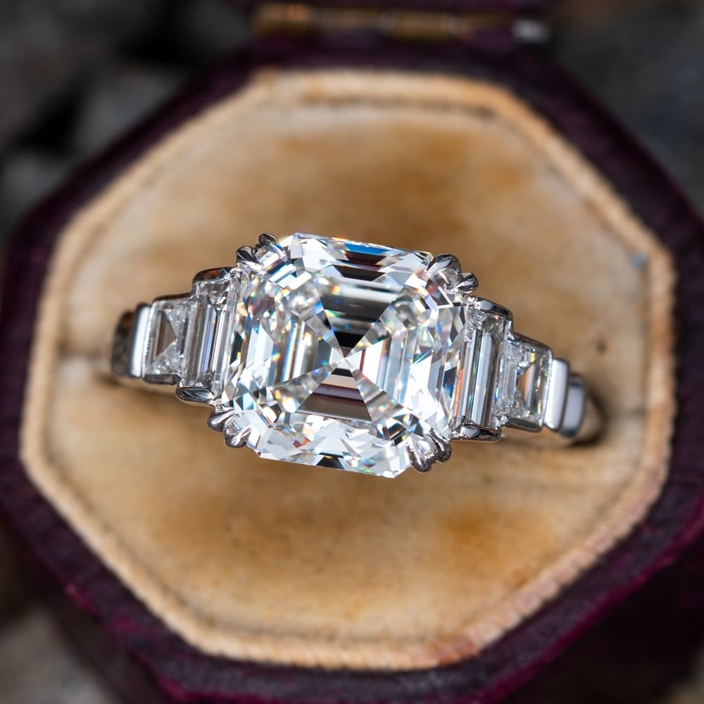 Miriam Asscher Three Stone Engagement Ring