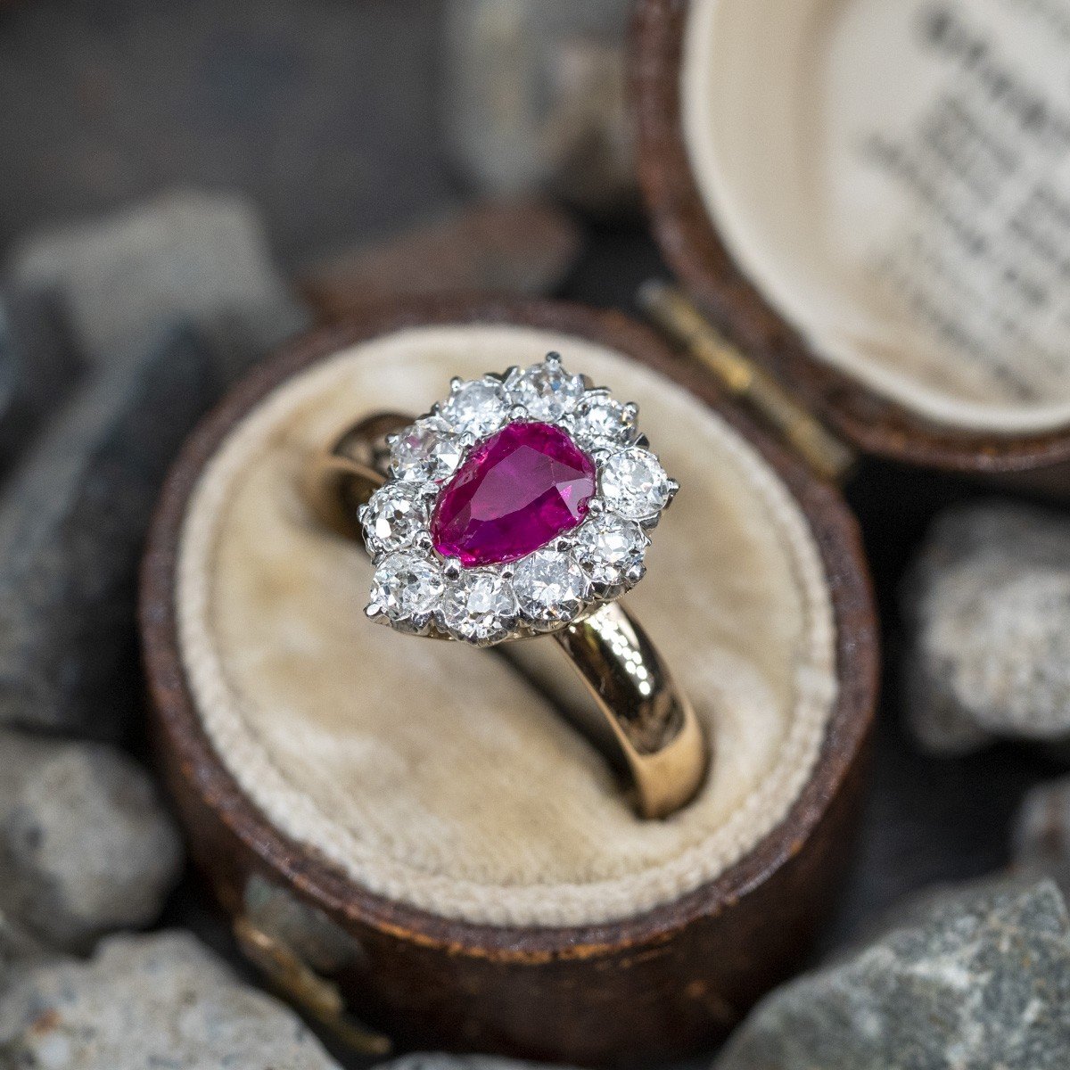 Natural Ruby Ring, White Gold Ring ,925 Silver Ring,Handmade Ring, Antique  Ring | eBay