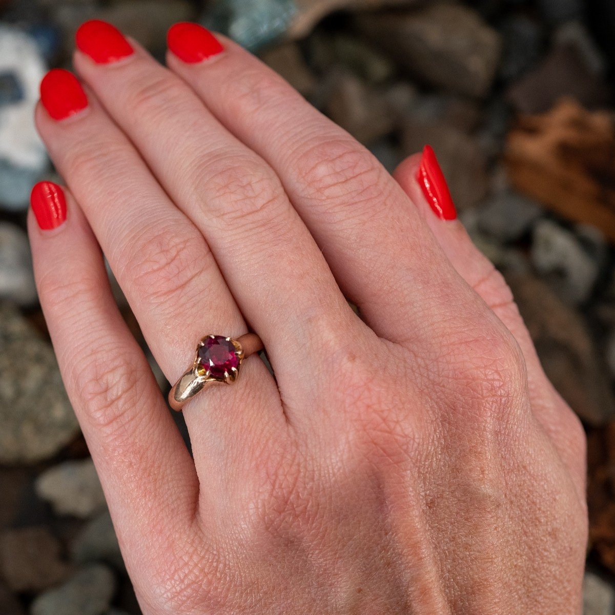 Natural Ruby Ring For Men And Women, Manik Ring