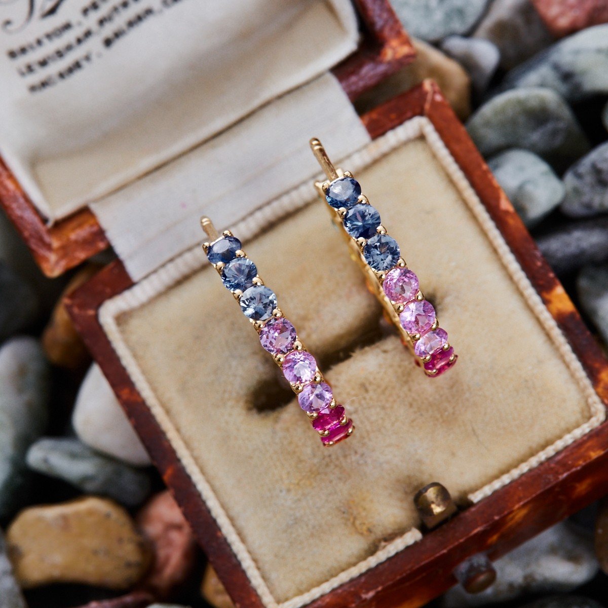 Multicolored Mambo Multi Hoop Earrings - Jewelry by Bretta