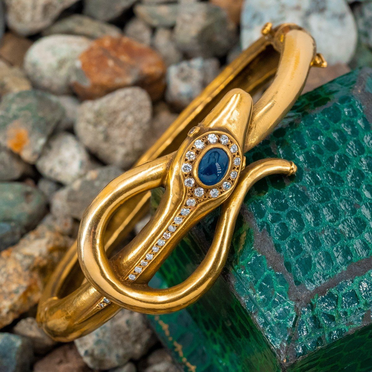Gold Luxury Snake Bracelet | Hand Bracelet Gold | JH Luxe Jewellery –  Jewellery Hat