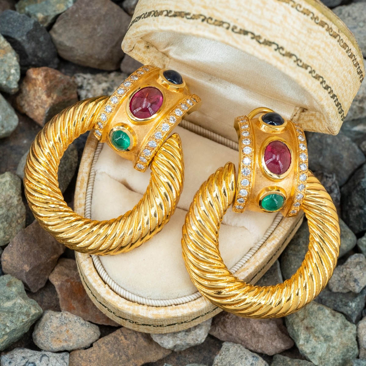 Gold Bridal Earrings Golden Shadow Earrings Sparkling Earrings Glitzy –  Little Desirez Jewelry
