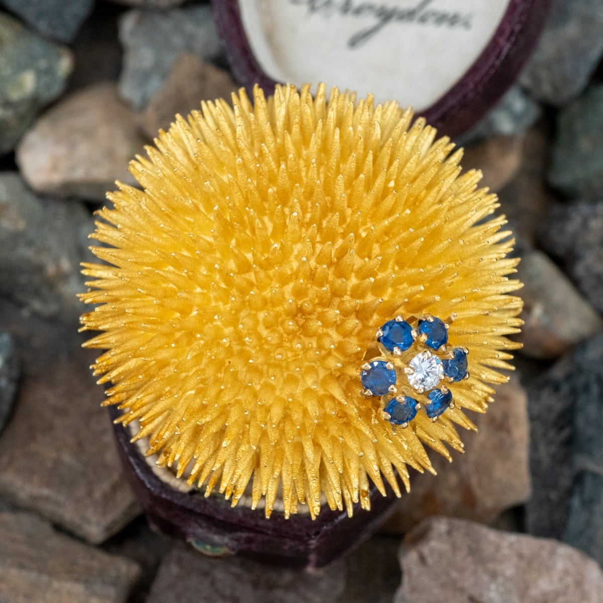 Tiffany & Co. Anemone Diamond Brooch Pin in 18k Yellow Gold – Elie's Fine  Jewelry