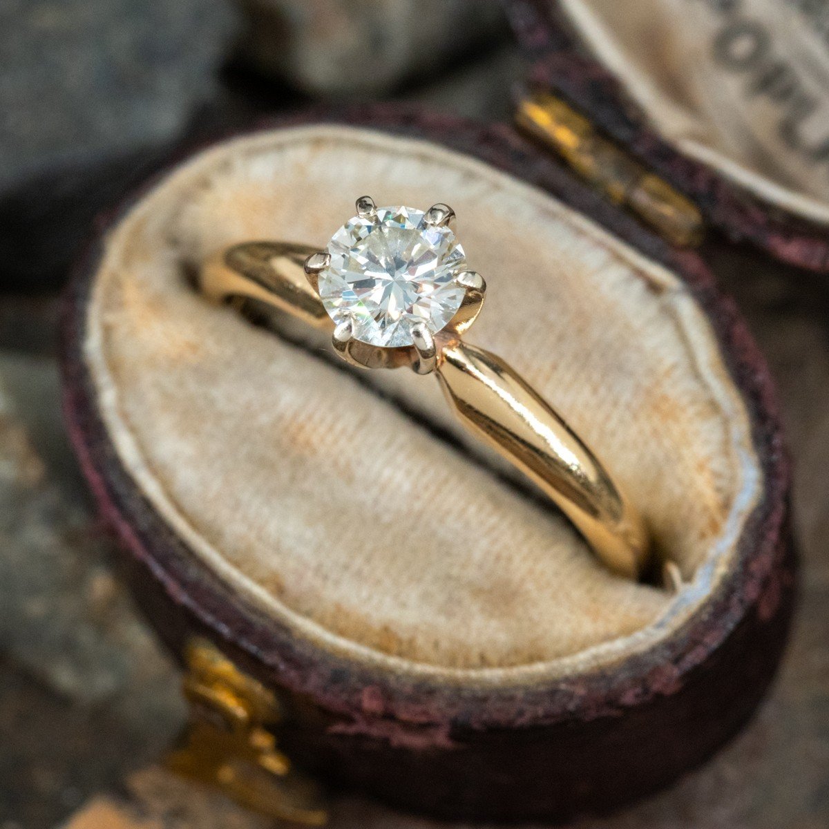 Classic Set of Gold Wedding Rings