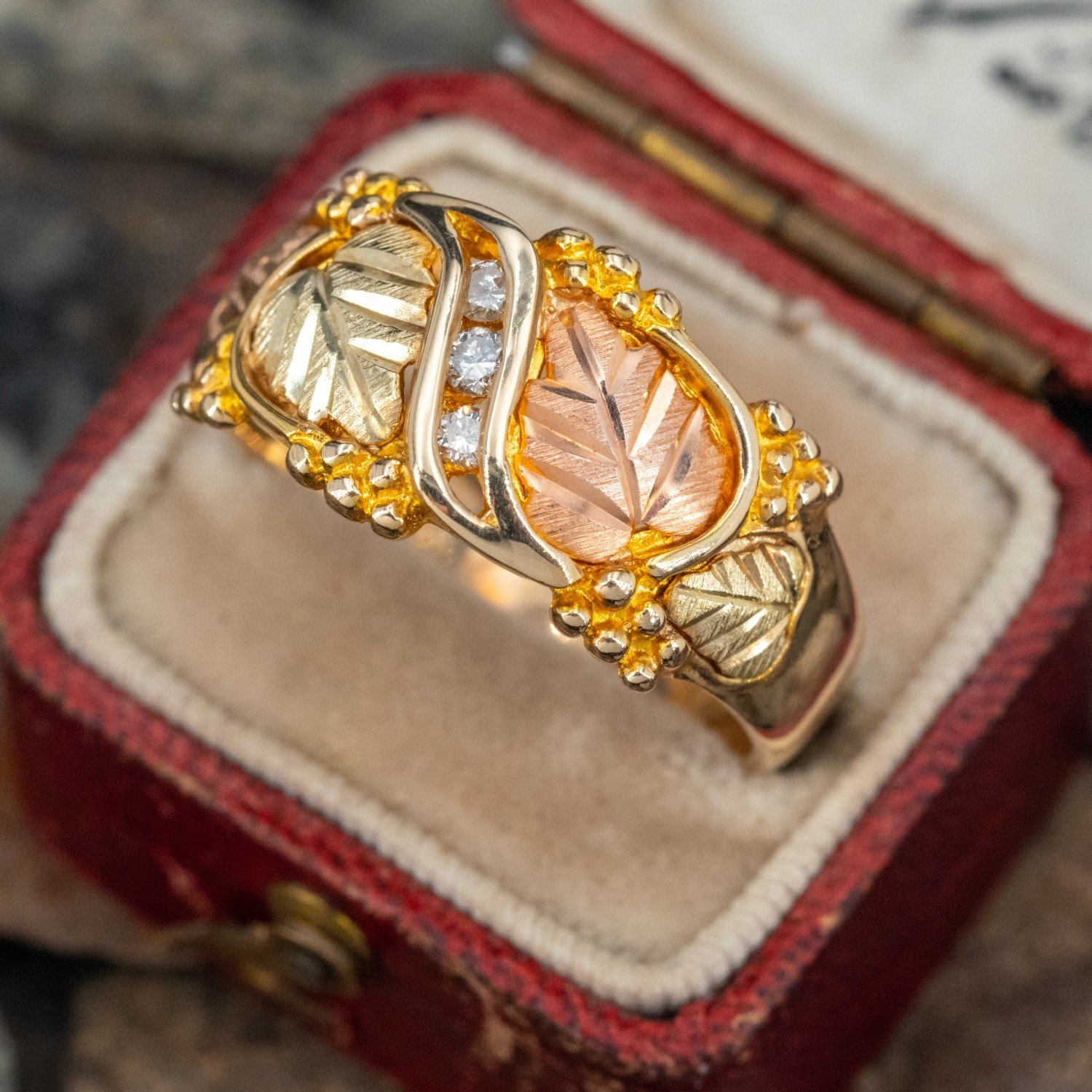 1224 L Landstrom's Black Hills Gold RING – M&N Jewelry Designs