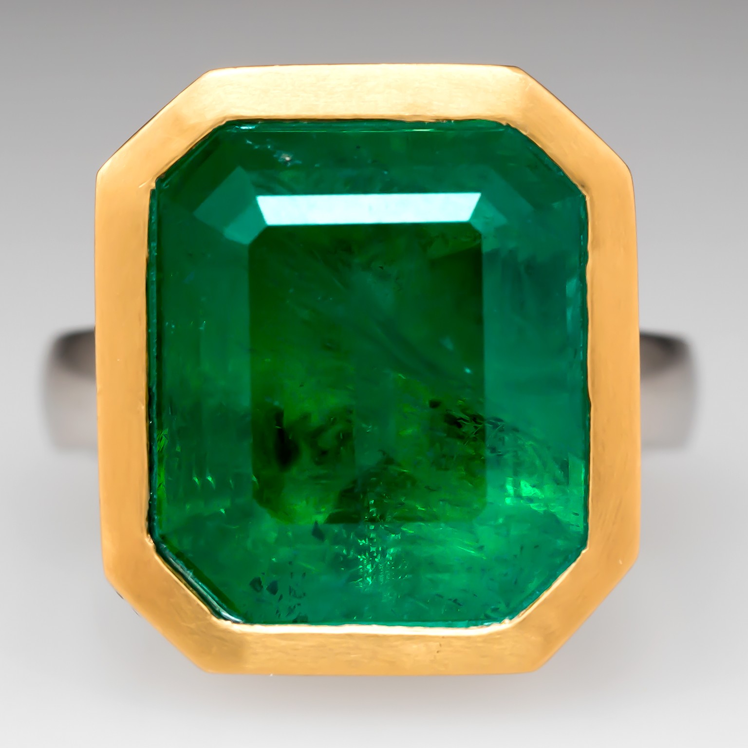 14K Gold 2.00 Carat Emerald Lab Grown Diamond Basket Setting Engagemen –  David's House of Diamonds