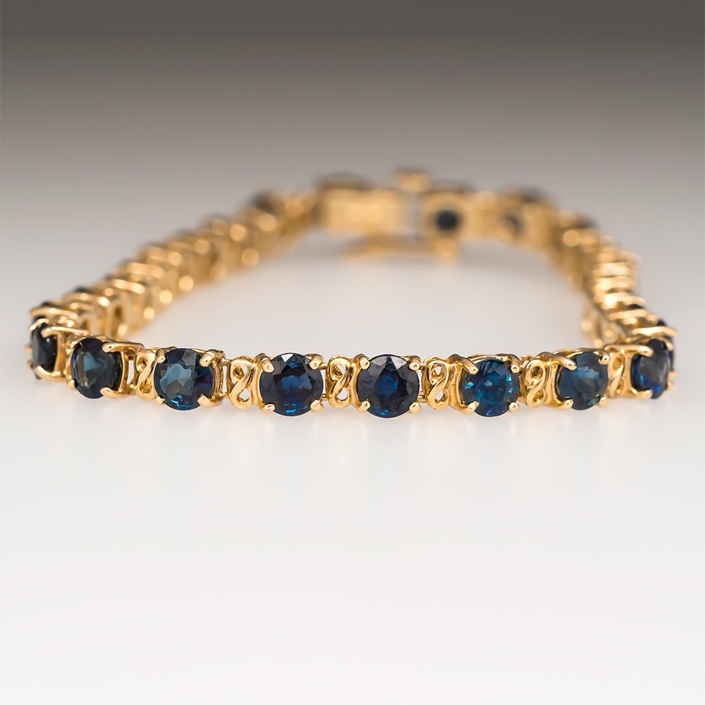 Sapphire Bracelets - September Birthstone Bracelets | Blue Nile