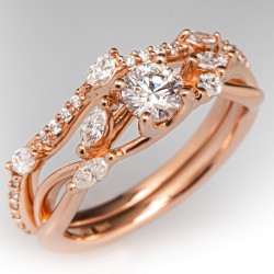 Tension set diamond engagement ring - EverettBrookes Jewellers
