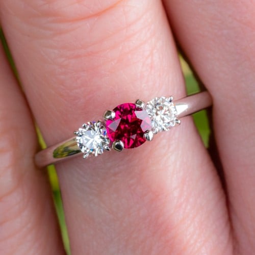 Ruby Engagement Rings | Red Engagement Rings in Australia | Angara