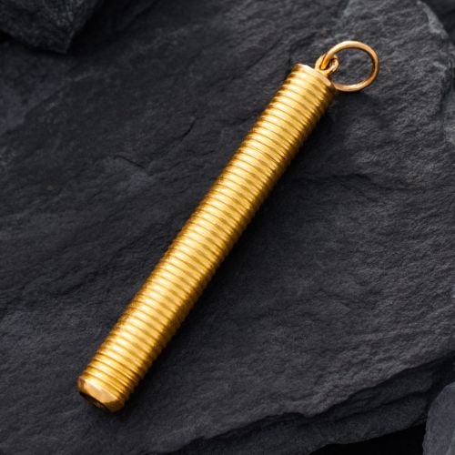 Antique Twisting Pencil 18K Yellow Gold