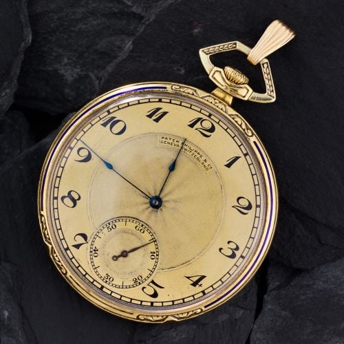 Antique Patek Philippe Pocket Watch 18K Yellow Gold