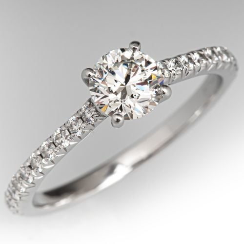 Tiffany & Co. Novo 1/2 Carat Diamond Engagement Ring Platinum T&Co010290852