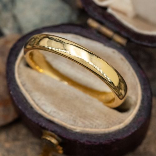 Tiffany & Co. Wedding Band Ring 18K Yellow Gold