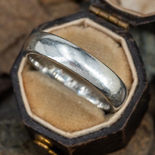 Tiffany & Co. 4.5mm Wedding Band Ring Platinum