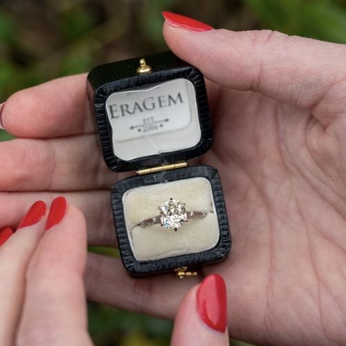 The EraGem Ring Box, included with engagement ring orders