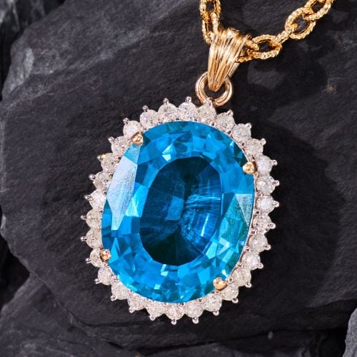 Vibrant Lab Grown Spinel 14K/18K Yellow Gold