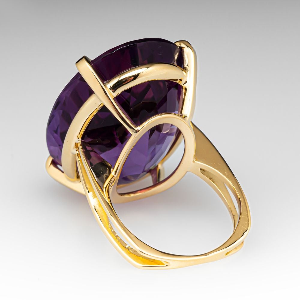 アクセサリー F37 パープルアゲートリング oval