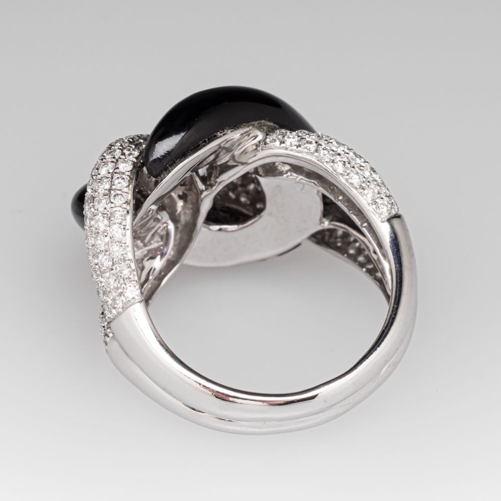 Ring gram onyx ring 18号 18K Yellow Gold, Onyx - Maison Artaner