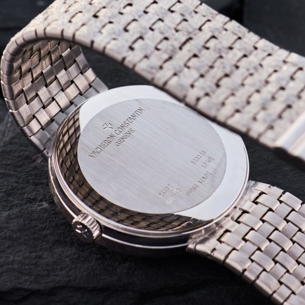 Vacheron Constantin Diamond Watch 18K White Gold