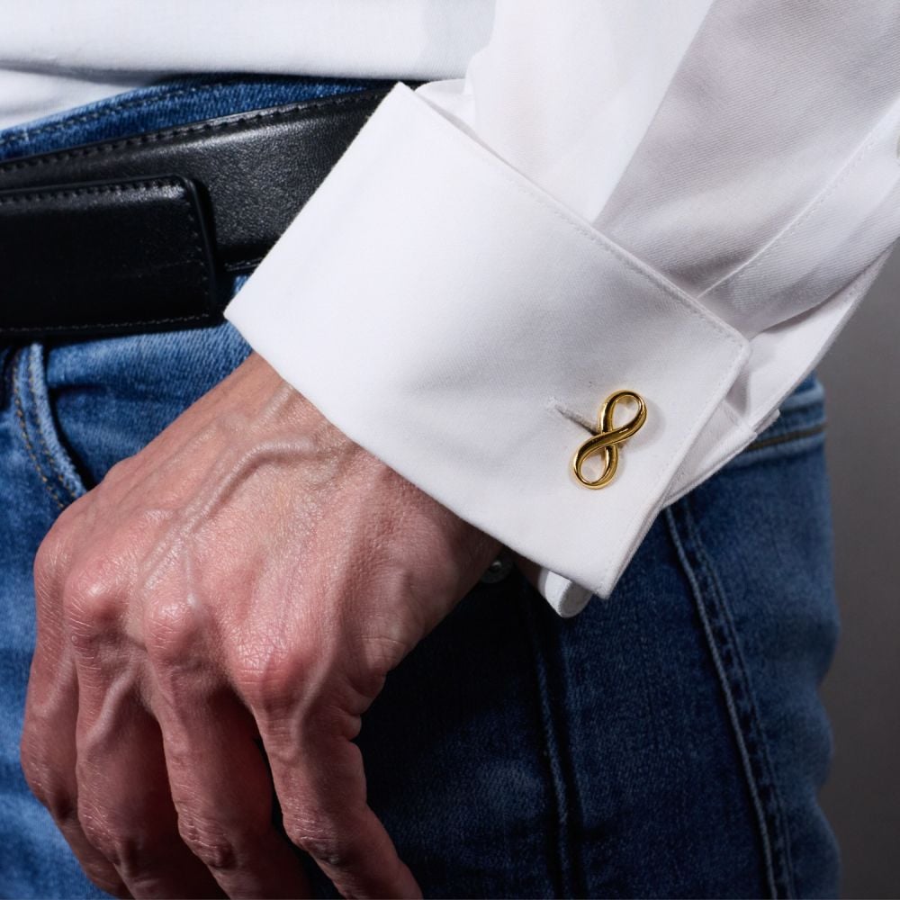 ティファニー Tiffany & Co. カフリンクス Vintage Tiffany & Co. Infinity Cufflinks 18K Yellow Gold w/ Box