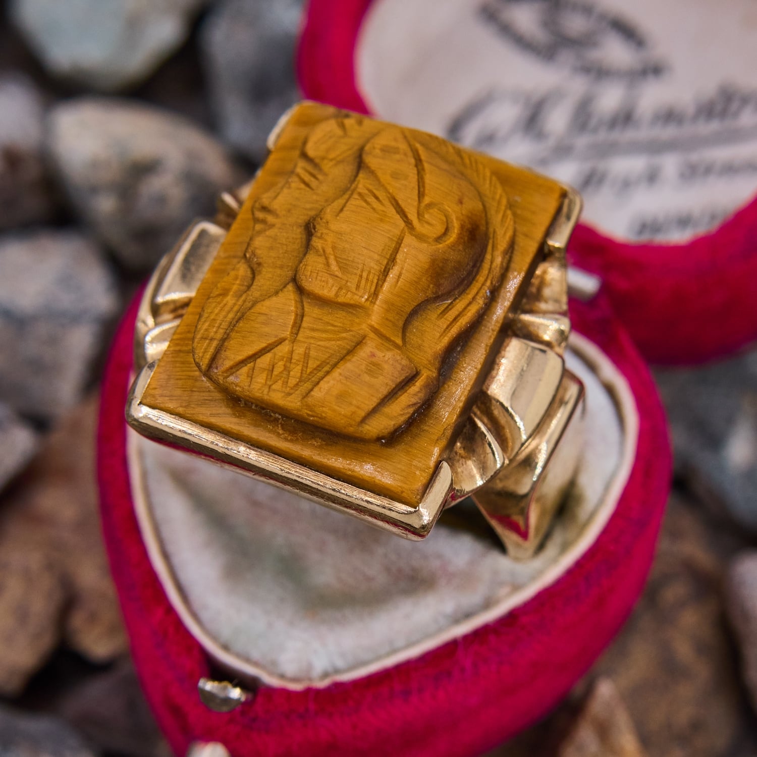 Leather Sash with Tiger Eye Nugget Ring 0119986001?pgw=1&pgwact=1 main image 4