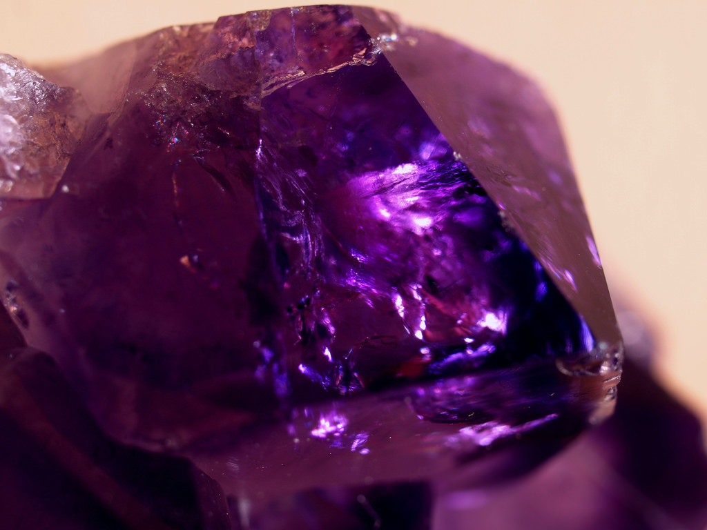 Raw Amethyst Crystal. Photo by Robert on Flickr.