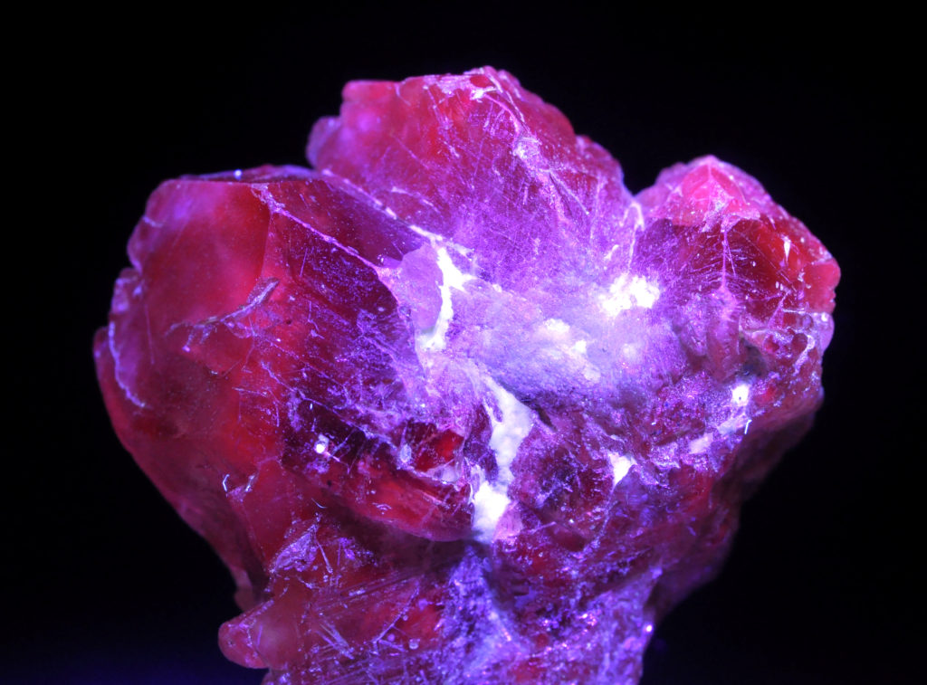Raw alexandrite crystal