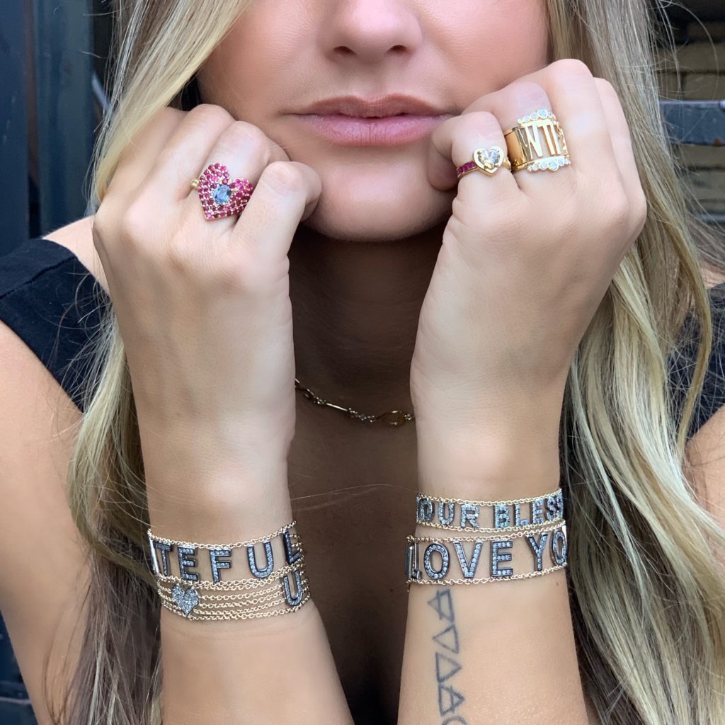 Gwen Myers creates gorgeous diamond and gemstone jewelry under the brand name Eden Presley