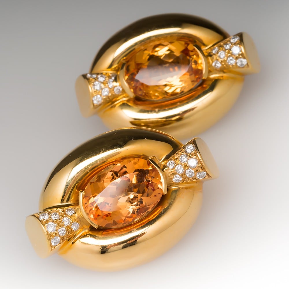 Fire Opal,Blue Topaz Citrine Three Stone ring - 14K Yellow Gold |JewelsForMe