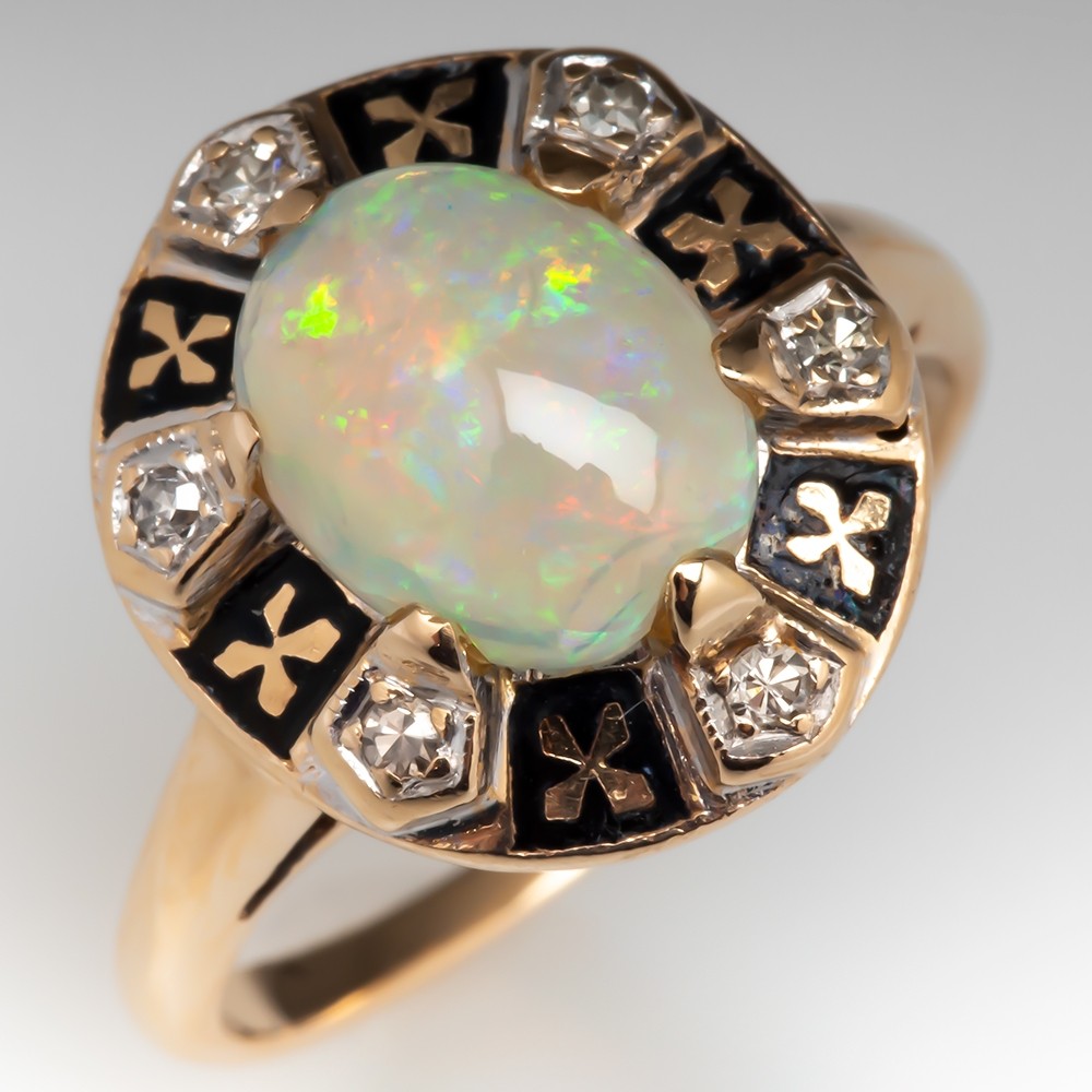 A History of White Opal